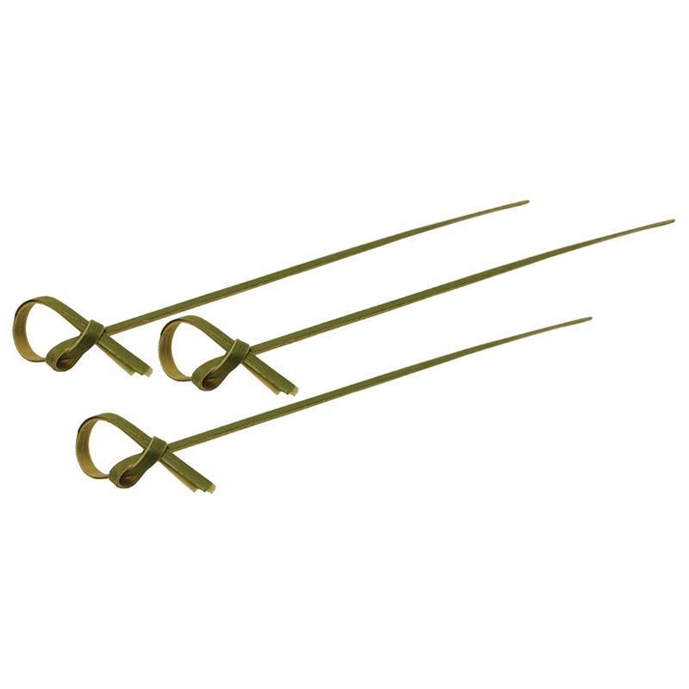 Picture of 4.7" Bamboo Knot Picks - 120mm - Green (100/Pack)