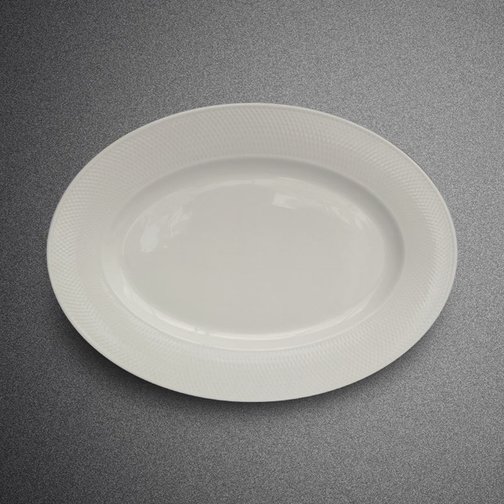 Picture of Diamond Oval Plates - 10.25"