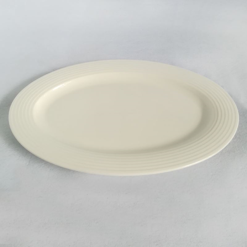 Picture of Ripple Oval Plates - 14"