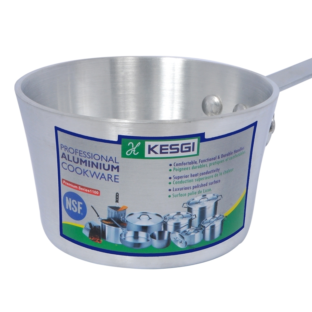 Picture of 4.5L Standard Weight Tapered Sauce Pan  3.5mm