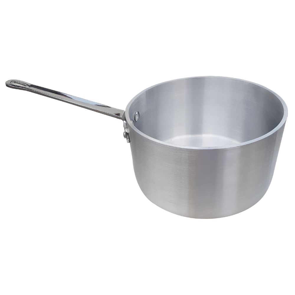 Picture of 3.75L Standard Weight Straight Sides Sauce Pan - 3.5mm