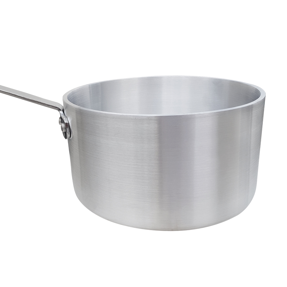 Picture of 3.75L Standard Weight Straight Sides Sauce Pan - 3.5mm