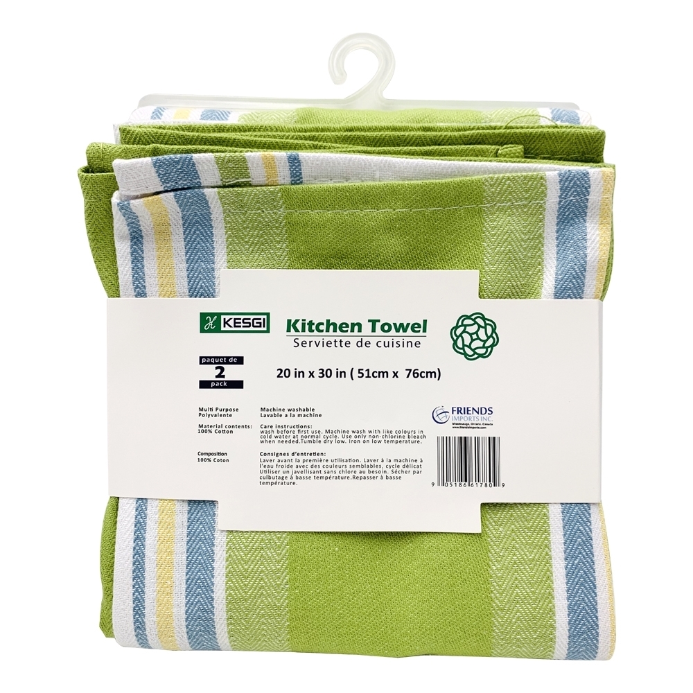 Picture of Kitchen Towel Green - 20" x 30" (2/pk)