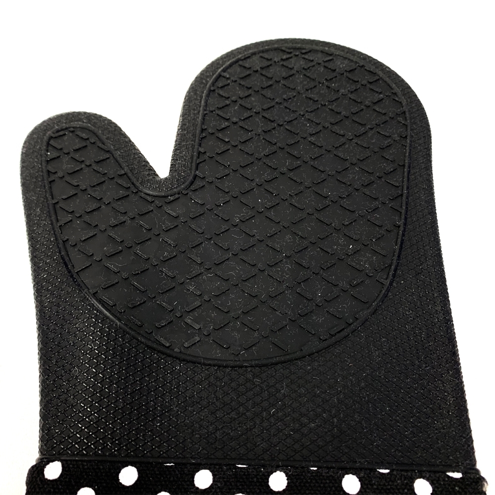 Picture of Oven Mitt Silicone Black (1 pair)