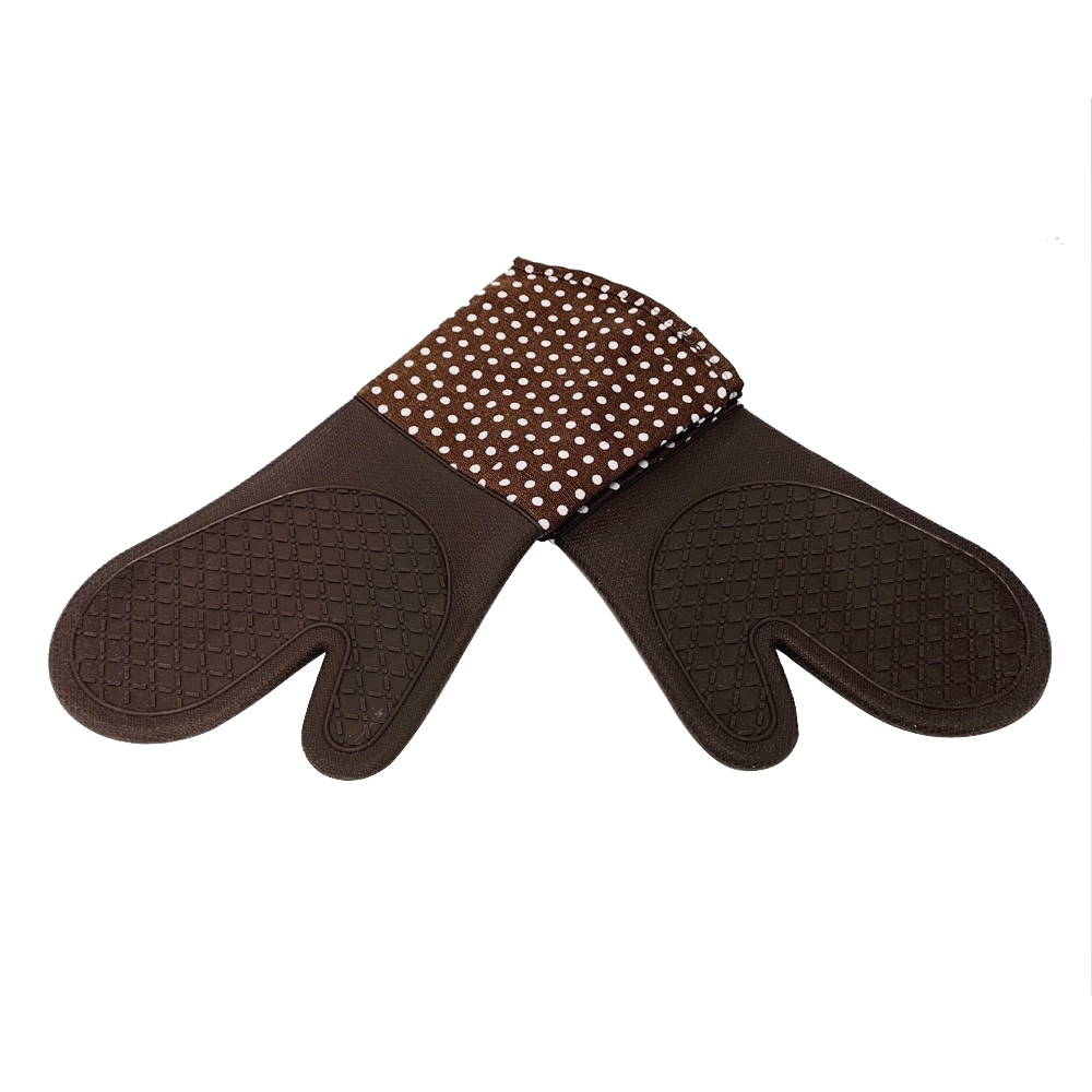 Picture of Oven Mitt Silicone Brown (1 pair)